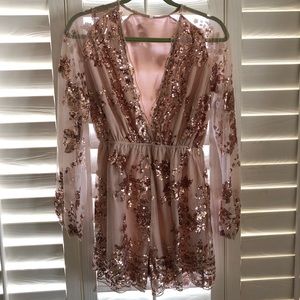Sequin Romper